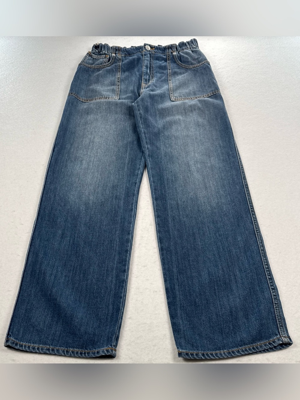 HUDSON Jeans Remi High Rise Straight Leg Ankle Womens Sz 31 Elastic Waist - Picture 7 of 10